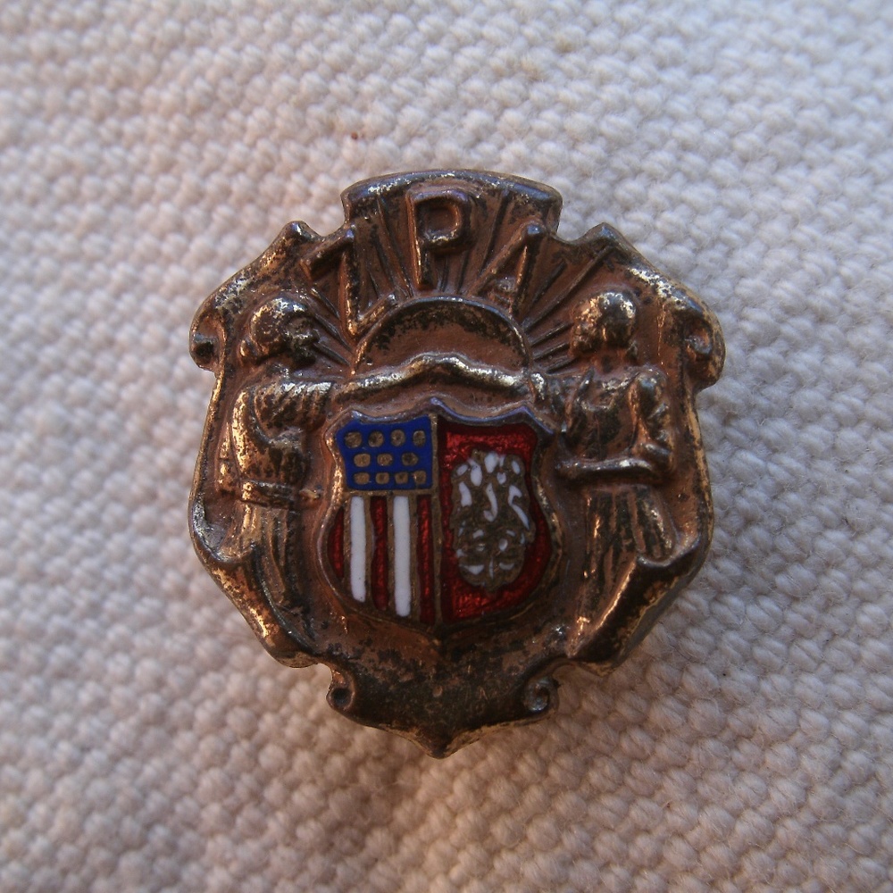 Organization Pin Vintage Z.P.A. Organization Pin - Gem